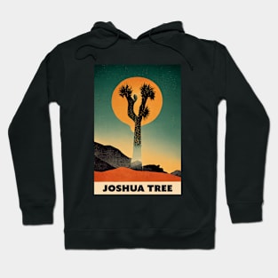 Joshua Tree Retro Travel Hoodie